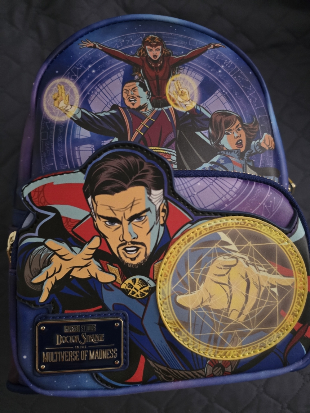 Preloved Loungefly Marvel Doctor Strange Multiverse of Madness Mini Backpack